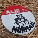 Normaal Alie ronde metalen wandplaat / wandbord, Huis en Inrichting, Woonaccessoires | Wanddecoraties, Metaal, Nieuw, Ophalen of Verzenden