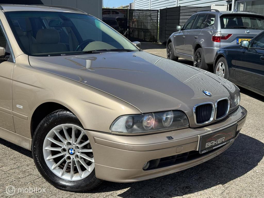 BMW 5-serie Touring 525i Executive - Xenon - Leder -, Achterwielaandrijving, Bruin, 10 km/l, Geïmporteerd
