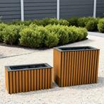 Rechthoekige Plantenbak Composiet | Houtlook | Op Maat, Overige materialen, Terraan, Aardenhoek 16, Breda, Terraandesign@gmail.com
