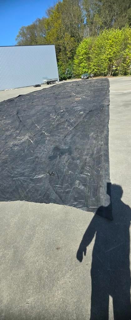 Gronddoek / Anti-worteldoek, Ophalen, Gebruikt