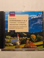 Schubert Symfonieën 5 & 8 - Herbert Blomstedt - Decca CD, Ophalen of Verzenden, Romantiek, Zo goed als nieuw, Orkest of Ballet