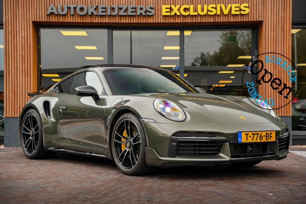 Porsche 911 3.8 Turbo S Aerokit Keramisch Schuifdak Burmeste, Auto's, Automaat, Gebruikt, 4 stoelen, Vierwielaandrijving