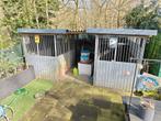2 honden kennels, gegalvaniseerde panelen., Dieren en Toebehoren, Hondenhokken, Ophalen, 110 cm of meer, 100 cm of meer