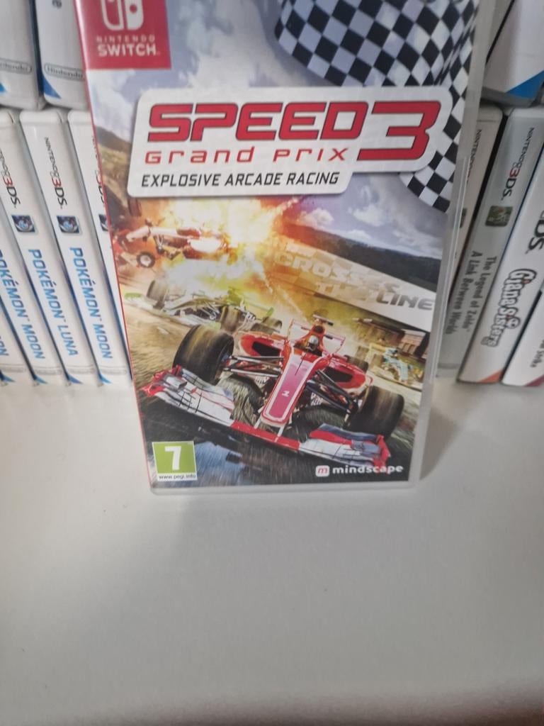 Speed 3 Grand Prix Nintendo Switch, Spelcomputers en Games, Ophalen of Verzenden, ., ., .
