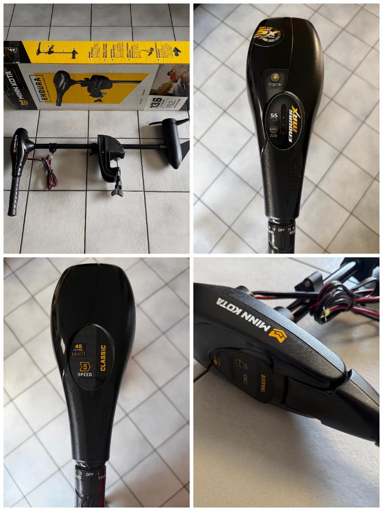 Diverse Minn Kota ZGAN ! o,a 30 45 en 55 LBS ook TRAPLOOS !, Ophalen, Minder dan 5 pk, Elektrisch, Zo goed als nieuw