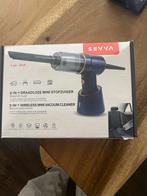 Sevva 2-in-1 Draadloze Mini Stofzuiger en Blower, Kruimeldief, Nieuw, Ophalen of Verzenden, Minder dan 1200 watt