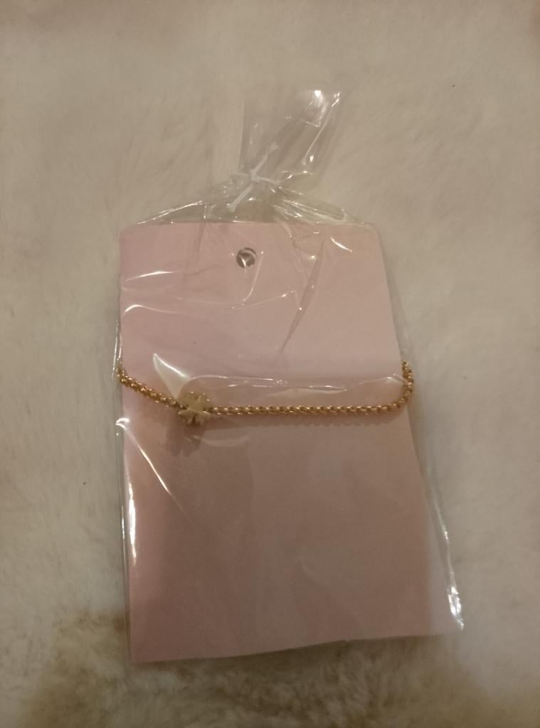 Leuk handgemaakt armbandje, Overige materialen, Nieuw, Ophalen of Verzenden, Met bedels of kralen