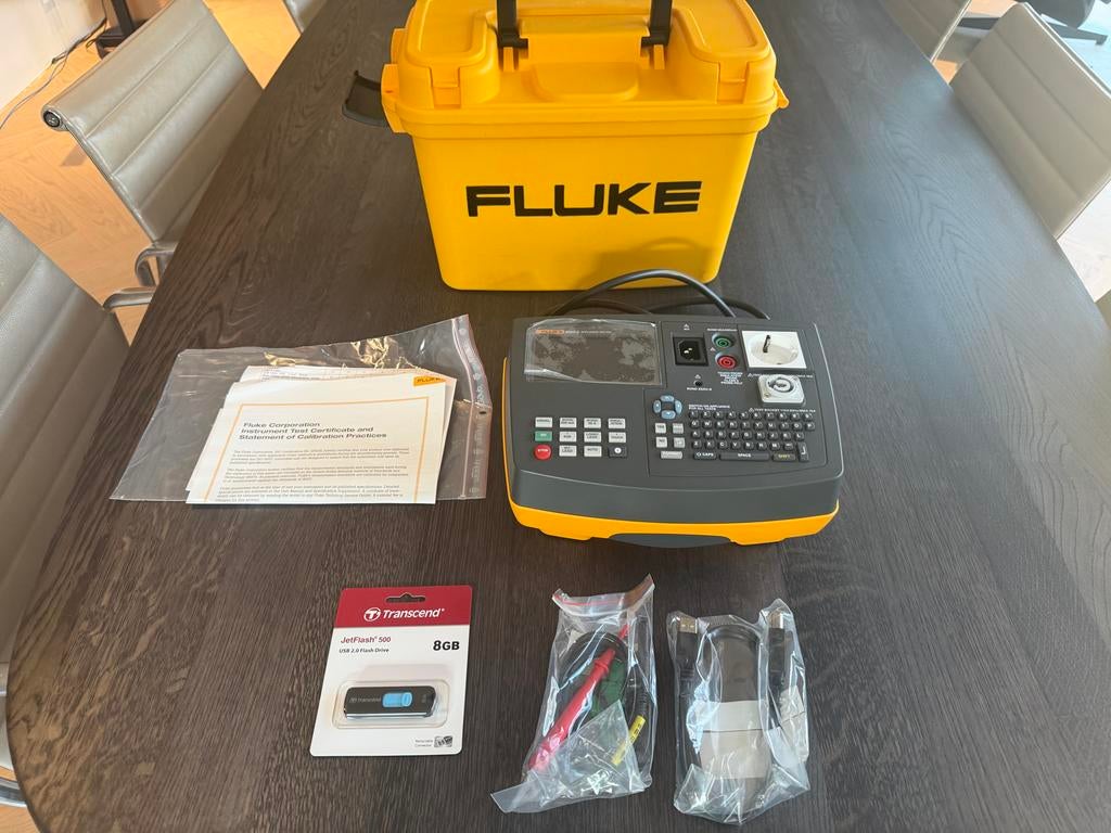 Fluke 6500-2 NEN3140 Tester - nieuwstaat, Ophalen, Zo goed als nieuw, Elektriciteit
