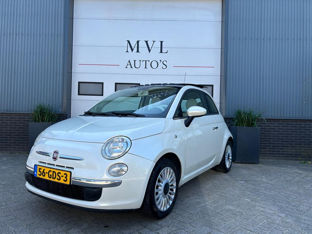 Fiat 500 1.2 Lounge, Auto's, Fiat, Bedrijf, Te koop, ABS, Airbags, Airconditioning, Apple Carplay, Centrale vergrendeling, Elektrische buitenspiegels