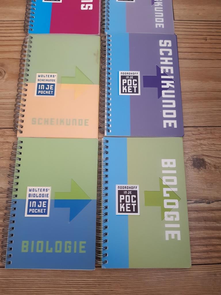 Examenboekjes 'In je Pocket' - Samengevat, Ophalen of Verzenden, Beta, Zo goed als nieuw, Overige niveaus