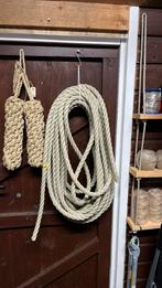 24 meter 20 mm dik pp touw beige, Watersport en Boten, Ophalen of Verzenden, Nieuw, Overige typen