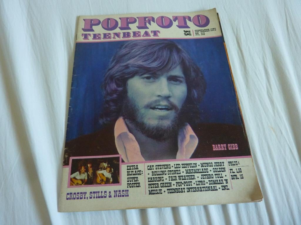 POPFOTO 1970-C,S & NASH-C STEVENS-EARRING-P GREEN-J THULL, Verzamelen, Verzenden, 1960 tot 1980, Tijdschrift