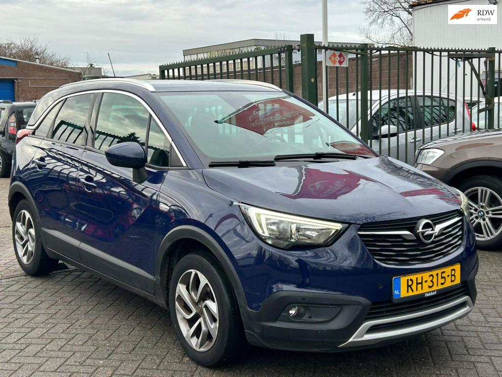 Opel Crossland X 1.2 Turbo Innovation 1e eigenaar dealer ond, Auto's, Opel, 840 kg, Euro 6, 1199 cc, Blauw