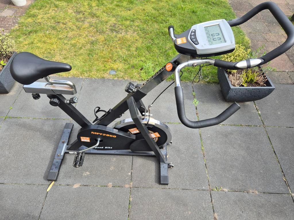 Hometrainer / spinningfiets MPF 2850, Sport en Fitness, Fitnessapparatuur, Gebruikt, Hometrainer, Ophalen
