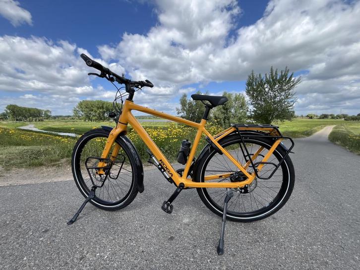 Actie! Nieuw Koga Worldtraveller Signature Geel, Fietsen en Brommers, Elektrische fietsen