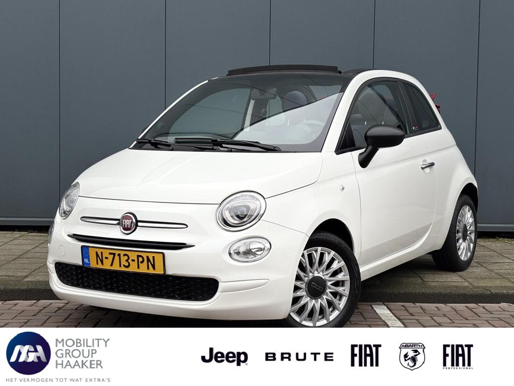 Fiat 500 C 1.0 Hybrid Cult | Apple-Android | Cruise-control, Auto's, Stof, Euro 6, Cabriolet, 4 stoelen