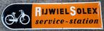 Solex rijwiel service emaillen reclame decoratie bord garage, Reclamebord, Ophalen of Verzenden, Zo goed als nieuw, Info@americansaleshop.nl
