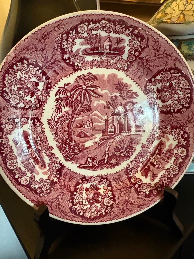 Bord Petrus Regout Maastricht, serie Oriental, Ophalen of Verzenden