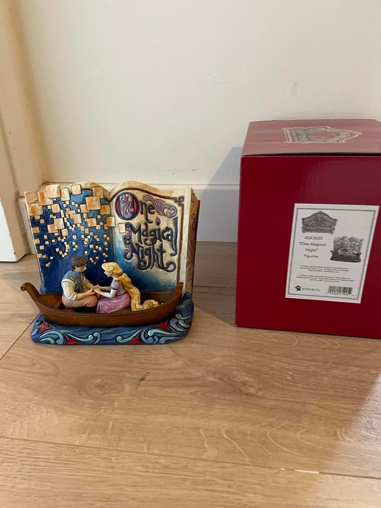 Jim Shore Disney Traditions Rapunzel storybook One Magical N, Ophalen of Verzenden, Nieuw