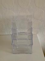 Folderhouder A5 Basic 4 vaks Transparant, Ophalen of Verzenden, Zo goed als nieuw