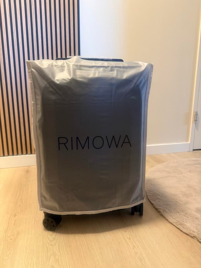 Nieuwe Rimowa Essential Sleeve Cabin Plus Mat Zwart, 50 tot 60 cm, Hard kunststof, Ophalen of Verzenden, 35 tot 45 cm