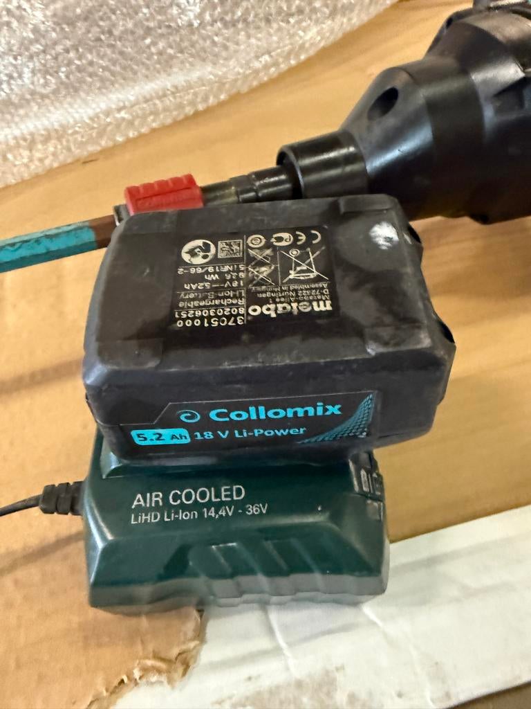 🚀🔥 Collomix Mengmachine + Accu 18V – NIEUW / TOP! 💪, Doe-het-zelf en Verbouw, Ophalen, Gebruikt