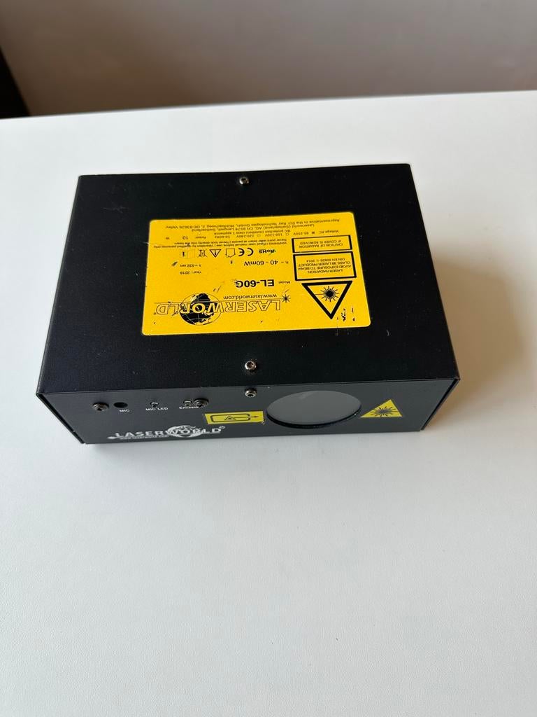Laserworld EL-60G laser, Ophalen of Verzenden, Gebruikt, Laser, Kleur