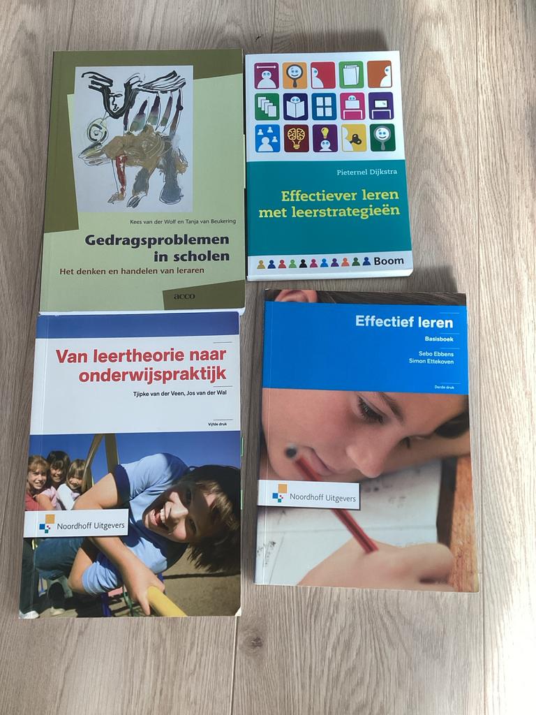 Lerarenopleiding studieboeken,leerstrategieën, Ophalen of Verzenden, Gamma, Gelezen, HBO