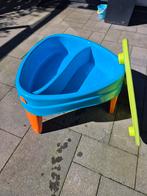Zandbak Speeltafel met Deksel - Blauw/Groen, Ophalen of Verzenden, Gebruikt