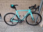 Bianchi E-Aria Ultegra racefiets, Fietsen en Brommers, Fietsen | Racefietsen, Carbon, Zo goed als nieuw, Meer dan 20 versnellingen