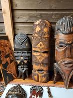 kunst Afrika o.a. maskers etc., Ophalen of Verzenden