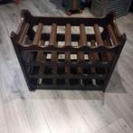 Wijnrek van kunststof - bruin, stapelbaar, Ophalen, Kunststof, 50 tot 75 cm, 5 tot 15 flessen