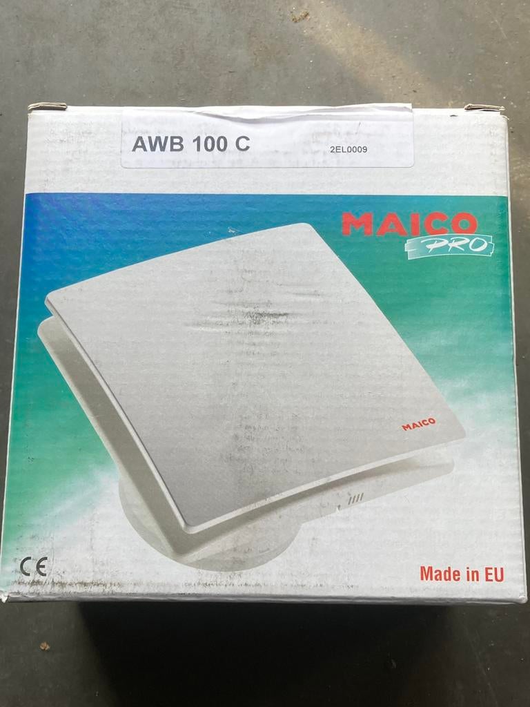 Maico AWB 100C ventilator / afzuiging, Doe-het-zelf en Verbouw, Ventilatie en Afzuiging, Ophalen of Verzenden, Nieuw, Ventilator