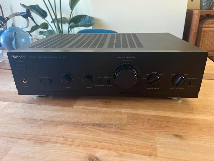 Krachtige KENWOOD KA-4010 versterker, Audio, Tv en Foto, Versterkers en Receivers, Gebruikt, Stereo, 120 watt of meer, Overige merken