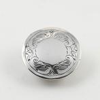 zilveren dekseltje deksel diameter 3,5 cm, van rond 1900, Verzenden, Zilver