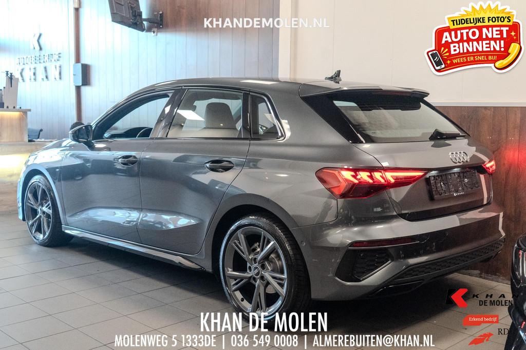 Audi A3 Sportback 30 TFSI S-Line 3x S-line|Cruise|Digital Da, Stof, Gebruikt, Start-stop-systeem, Origineel Nederlands