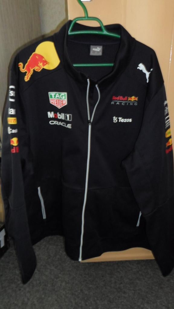 Puma RedBullRacing jas, Kleding | Heren, Sportkleding, Ophalen, Zwart, Overige maten, Zo goed als nieuw