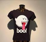 Super Mario Boo T-shirt - Maat S, Ophalen, Zwart, Nieuw, Korte mouw
