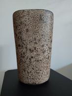 Vintage vaas beige bruin lava Studio Fris jaren 60, Antiek en Kunst, Ophalen of Verzenden