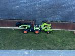 Claas traptractor met aanhanger en voorlader, Ophalen, Gebruikt, Trapvoertuig