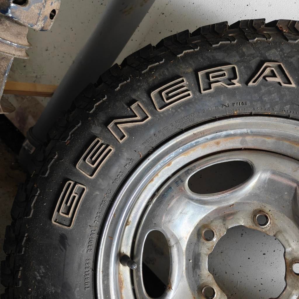 Reserve wiel Daihatsu feroza, Ophalen, Nieuw