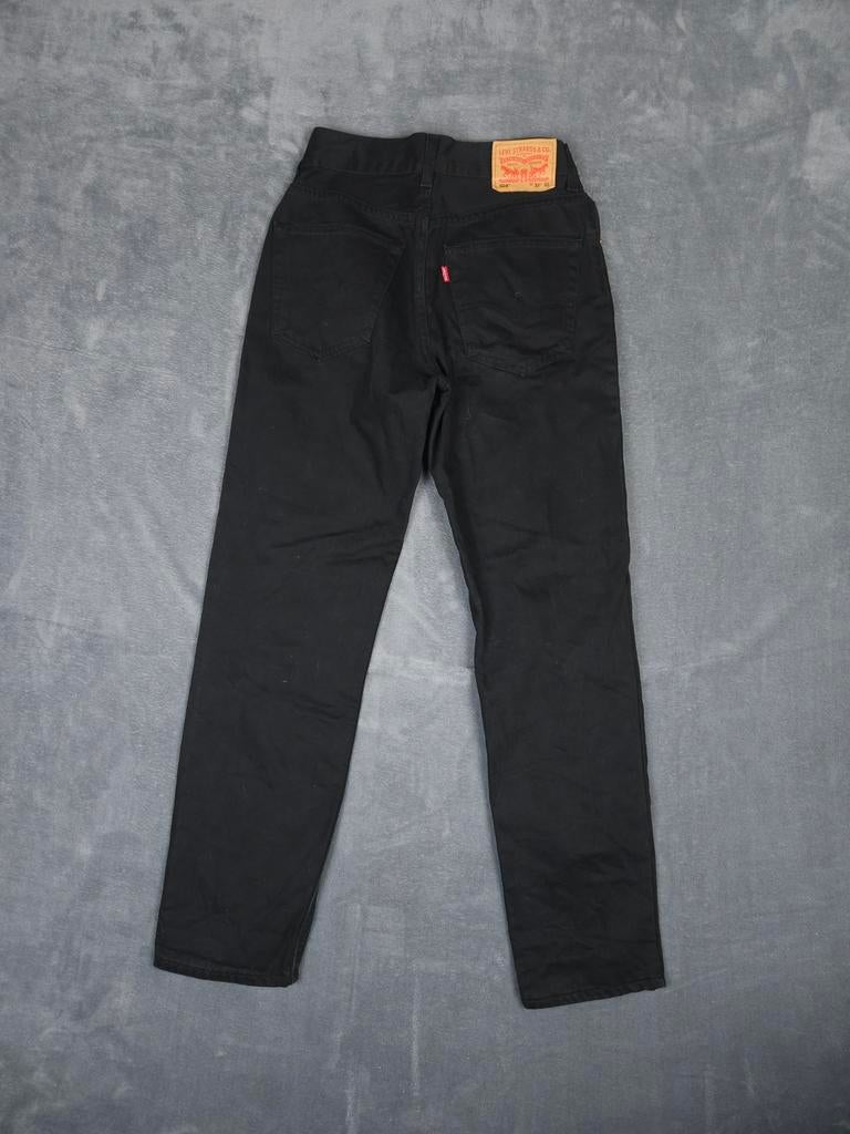 Levi 504 Broek W30 L32 Straight Fit zwart jeans, ., Zwart, W32 (confectie 46) of kleiner, Ophalen of Verzenden