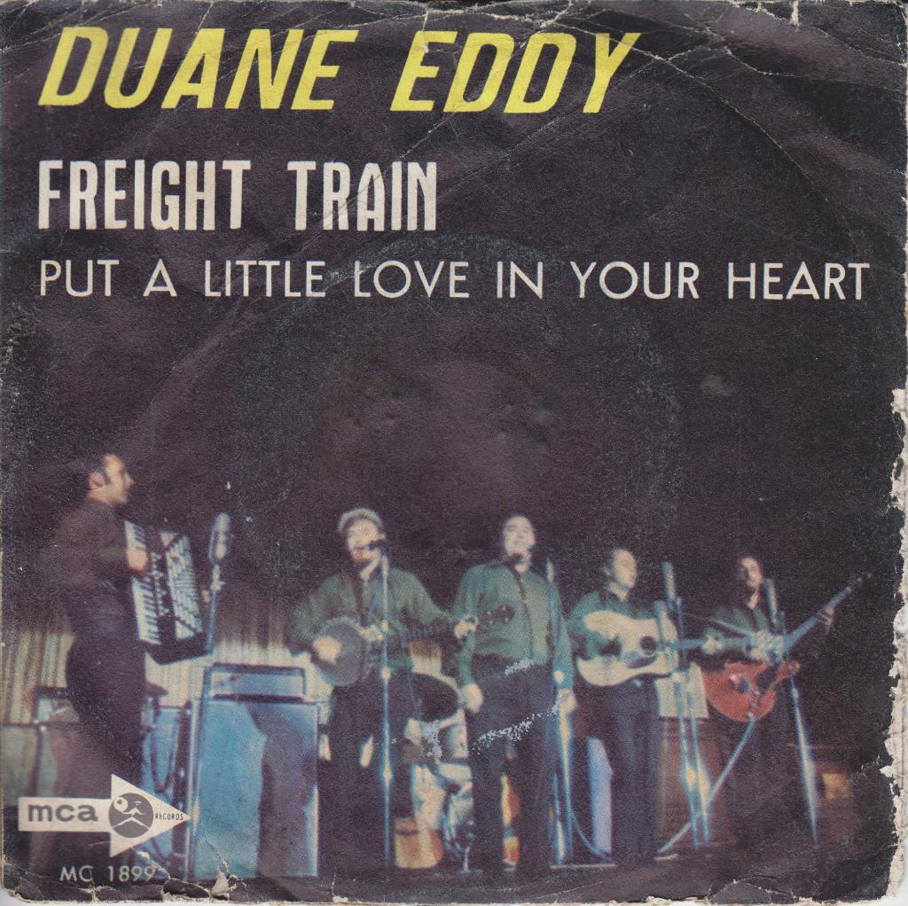 DUANE EDDY - Freight Train, Cd's en Dvd's, Vinyl Singles, Gebruikt, 7 inch, Single, Ophalen of Verzenden