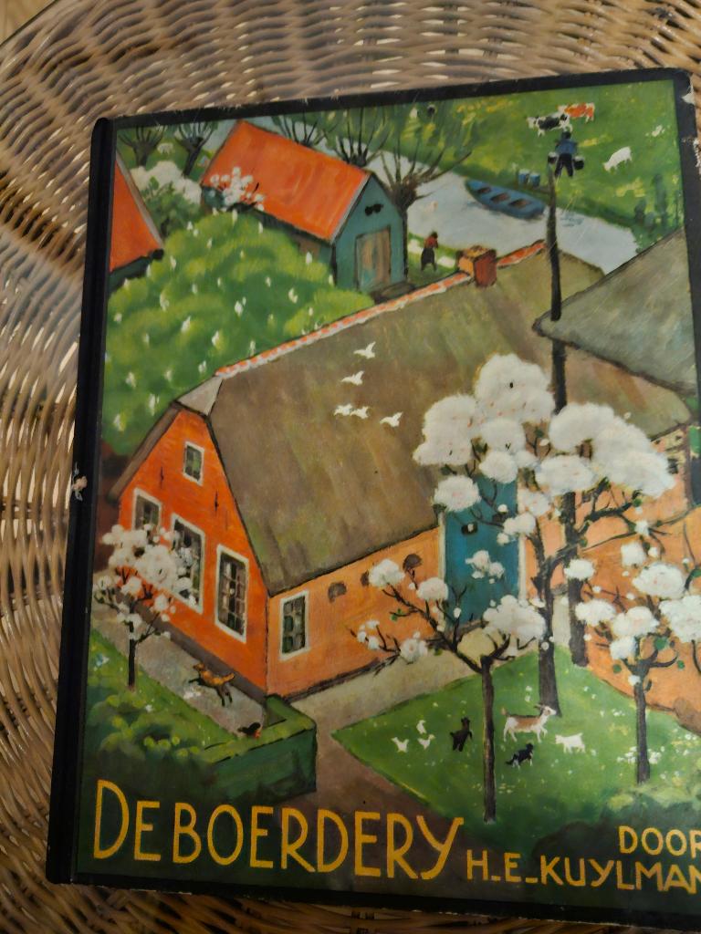 De Boerderij - Verkade 1936 - compleet met alle plaatjes, Boeken, Prentenboeken en Plaatjesalbums, Ophalen of Verzenden, Gelezen