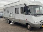 Hymer S820 Automaat  Retarder  LiFePO4 300Ah – Zeer Compleet, Caravans en Kamperen, Campers, Luifel, 7 tot 12 maanden geleden