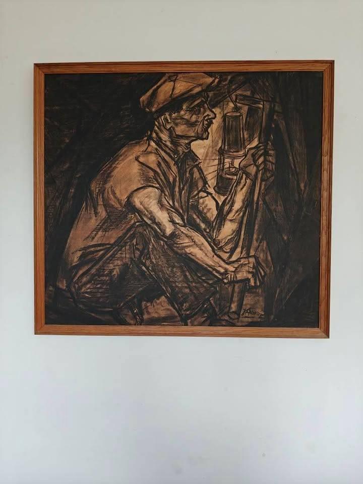 "De Mijnwerker" van Jan Toorop, Antiek en Kunst, Ophalen