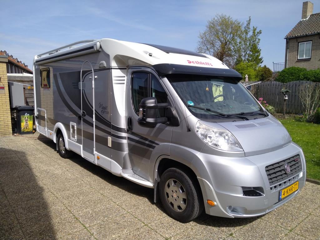 Dethleffs Magic Edition camper - Luxe en comfortabel, Koelkast, Ringverwarming, Fiat, 6 tot 7 meter