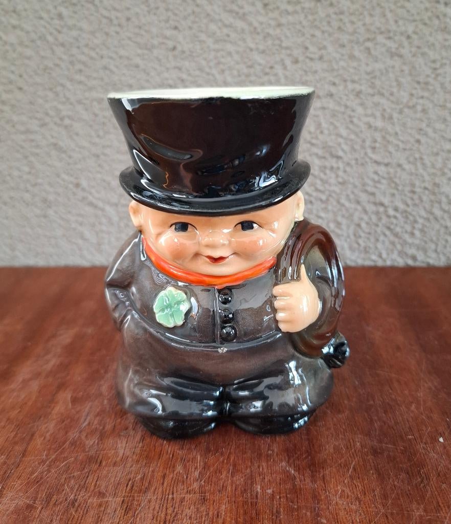 Goebel melkkannetje in de vorm van een schoorsteenveger 1972, Verzamelen, Beelden en Beeldjes, Zo goed als nieuw, Mens, Ophalen of Verzenden