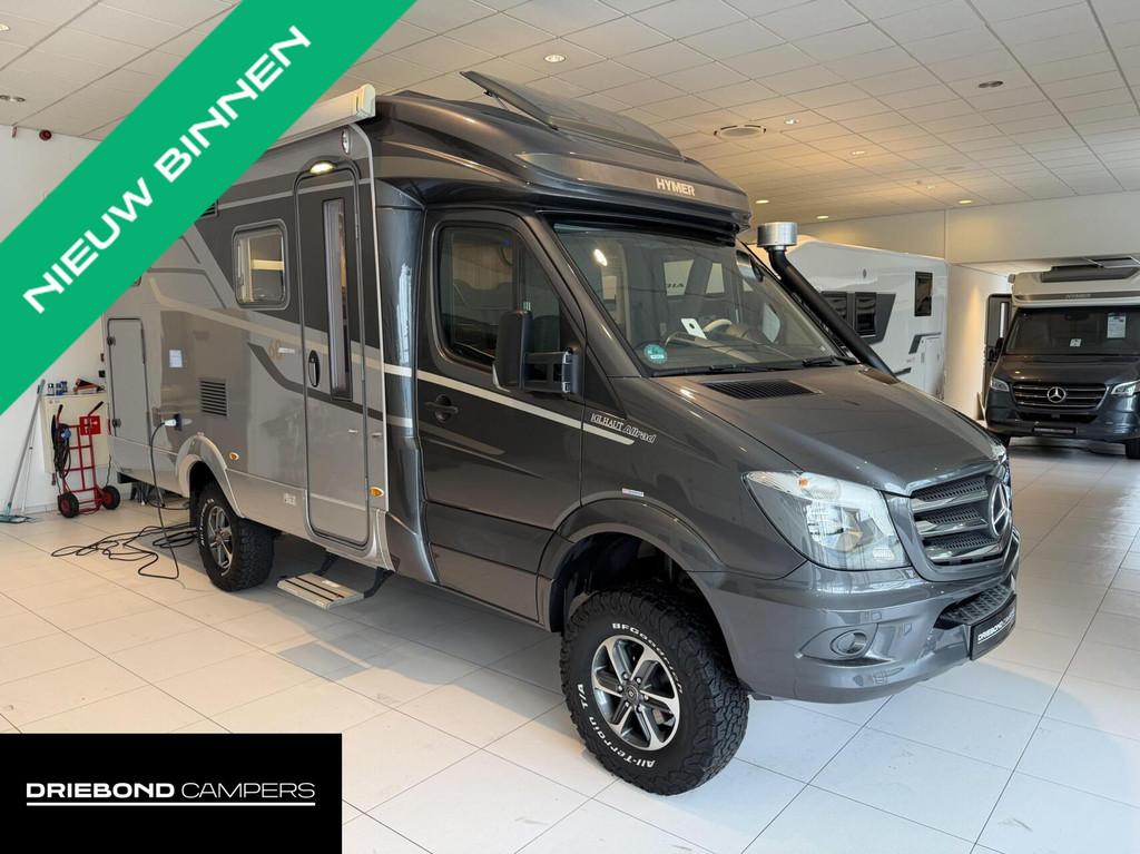 Hymer MLT 570 4X4 IGELHAUT Enkele Bedden Zonnepaneel Lithium, Caravans en Kamperen, Campers, Automaat, Airconditioning, Airbags