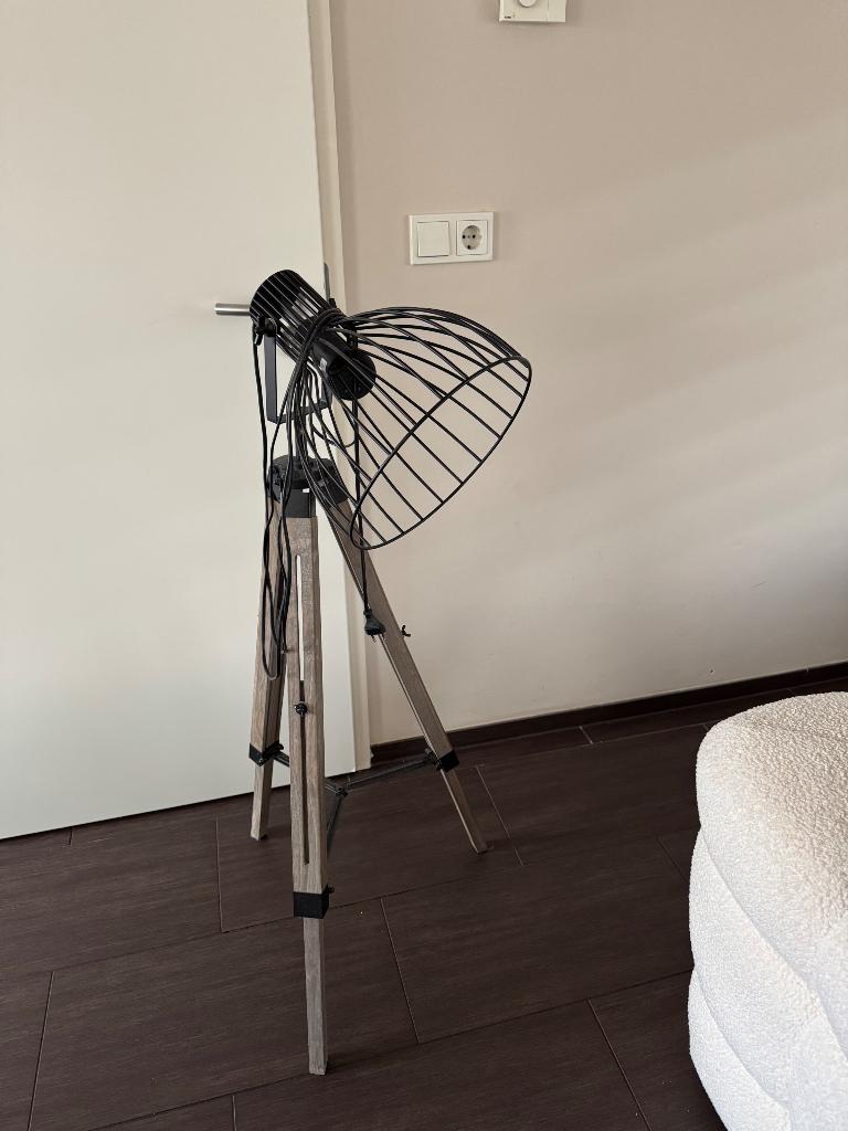 Industriële lamp, Huis en Inrichting, Lampen | Hanglampen, Ophalen, Zo goed als nieuw, Industrieel, Minder dan 50 cm